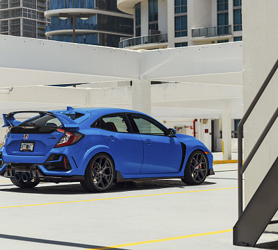 Фото дисков Vossen HF-5 на Honda Civic Type R FK8