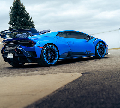 Фото дисков Brixton Forged FDE06 Aerotech на Lamborghini Huracan