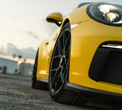 Фото дисков Vossen S21-01 на Porsche 911 VII