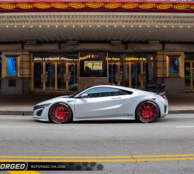 Фото дисков BC Forged HCA218 на Acura NSX II