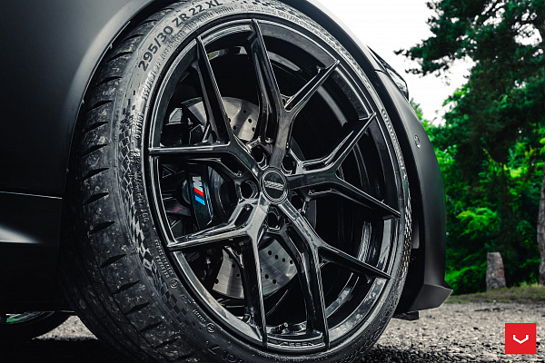 Фото дисков Vossen HF-5 Черный глянец на BMW 5/M5 (G60/G90)
