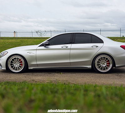 Фото дисков HRE 303 на Mercedes-Benz C-Class (W205)