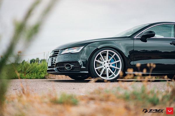 Фото дисков Vossen VFS-1 Серебро на Audi A/RS 7 (4G)