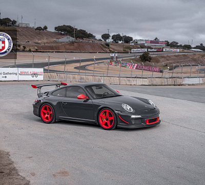 Фото дисков HRE 305M на Porsche 911 VI