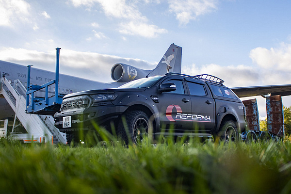 Фото дисков Black Rhino OVERLAND Черный сатин на Ford Ranger T6