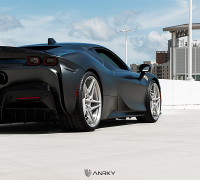 Фото дисков Anrky S1-X3 на Ferrari SF90