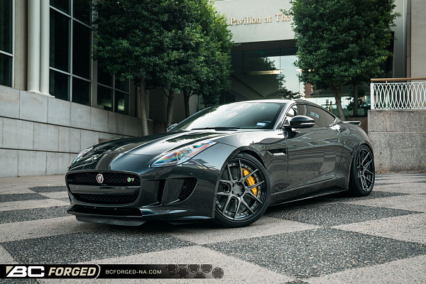 Фото дисков BC Forged HCA381 Глянцевый графит на Jaguar F-Type