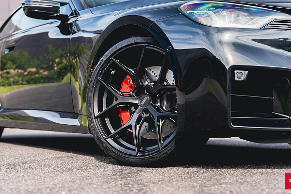 Фото дисков Vossen HF-5 Черный сатин на BMW 2/M2 (G42/G87)
