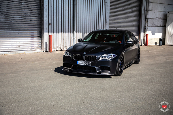 Фото дисков Vossen M-X2 Черный сатин на BMW 5/M5 (F10)