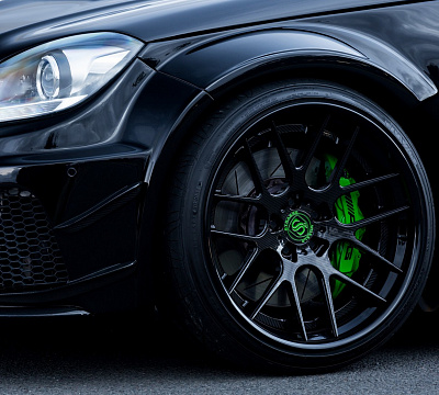 Фото дисков Strasse Wheels SM7 Deep Concave FS на Mercedes-Benz C-Class (W204)