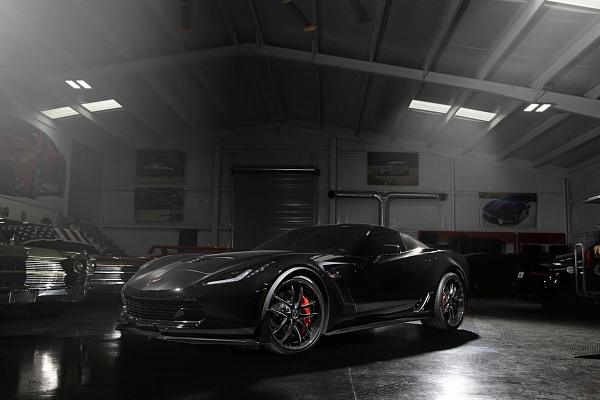 Фото дисков Savini SV40 Другой цвет на Chevrolet Corvette C7