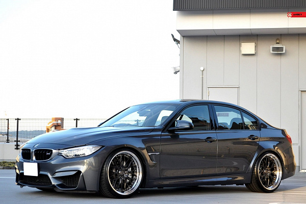 Фото дисков Anrky RS1 Черный сатин на BMW 3/M3 (F3x/F80)