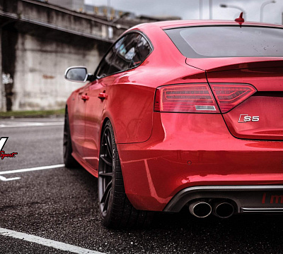 Фото дисков HRE P104 на Audi A/S/RS 5 (8T)