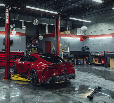 Фото дисков Vossen EVO-4R на Toyota Supra A90
