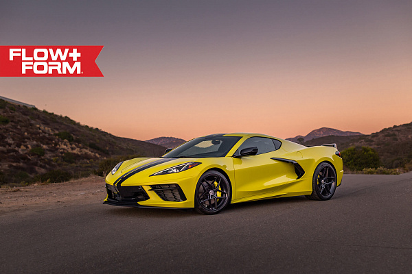 Фото дисков HRE FF11 Черный сатин на Chevrolet Corvette C8