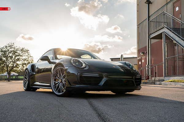 Фото дисков Anrky S1-X1 Глянцевый тонированный лак на Porsche 911 VII