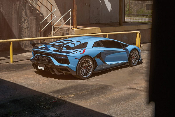 Фото дисков Anrky S1-X1 Полированный лак на Lamborghini Aventador
