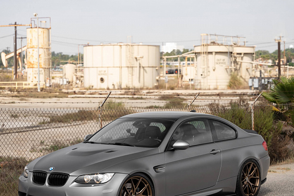Фото дисков HRE P101 Глянцевая бронза на BMW 3/M3 (E90)