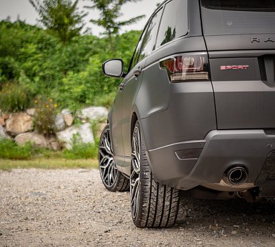 Фото дисков Vossen HF-2 на Land Rover Range Rover Sport II