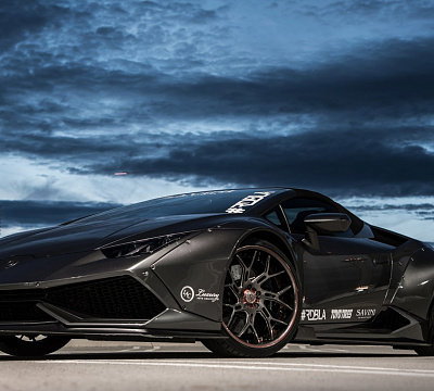 Фото дисков Savini SV72 на Lamborghini Huracan