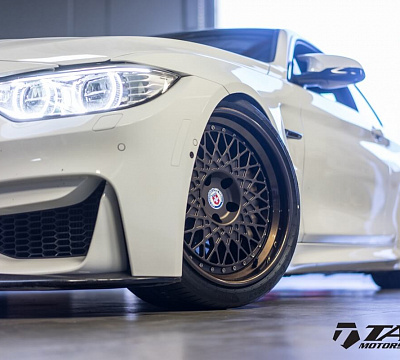 Фото дисков HRE 501 на BMW 4/M4 (F32/F82)