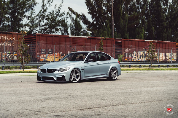 Фото дисков Vossen M-X5 Глянцевый тонированный лак на BMW 3/M3 (F3x/F80)