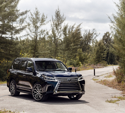 Фото дисков Vossen HF-2 на Lexus LX III