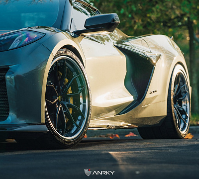 Фото дисков Anrky AN31 на Chevrolet Corvette C8