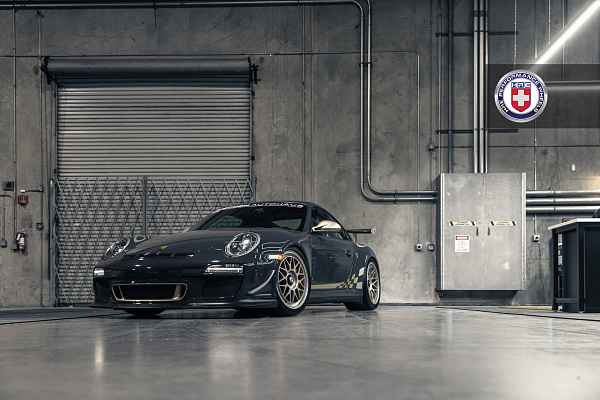 Фото дисков HRE 300 GT Глянцевая шампань на Porsche 911 VI