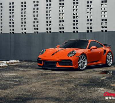 Фото дисков Vossen RS92 на Porsche 911 VIII