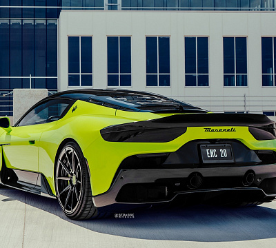 Фото дисков Strasse Wheels SV10 Deep Concave Duoblock на Maserati MC20