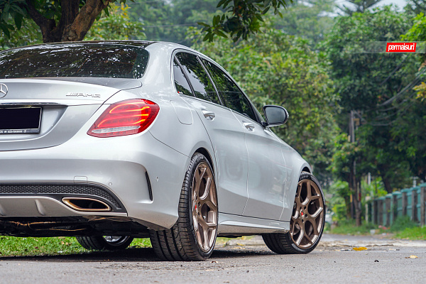 Фото дисков Vossen CG-205 Глянцевая бронза на Mercedes-Benz C-Class (W205)