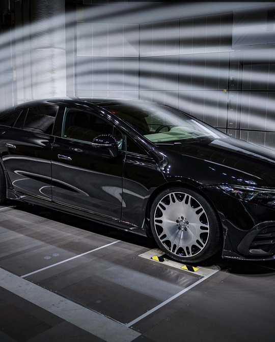 Фото дисков Monoblock M (Platinum Edition) Черный глянец на Mercedes-Benz EQS