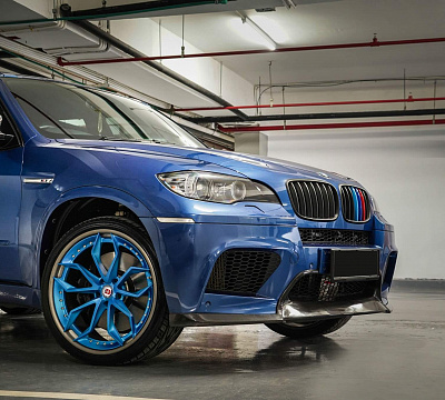 Фото дисков HRE S201 на BMW X5/X5 M (E70)