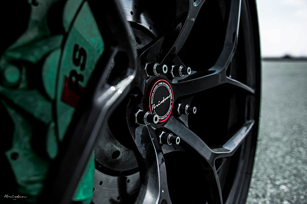 Фото дисков Brixton Forged PF5 Глянцевый темный лак на Audi A/RS 7 (4G)