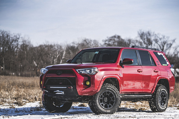 Фото дисков Black Rhino OVERLAND Черный сатин на Toyota 4Runner V
