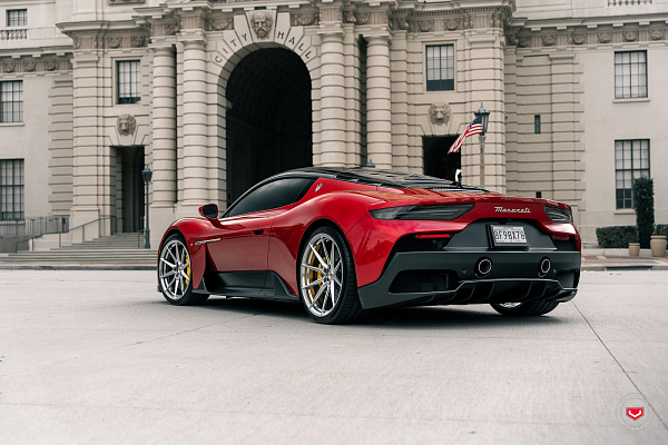 Фото дисков Vossen EVO-2 Полированный лак на Maserati MC20