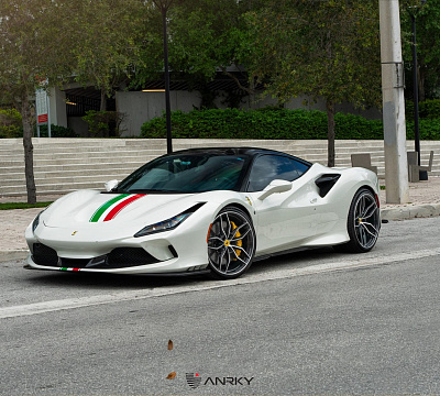 Фото дисков Anrky AN11 на Ferrari F8