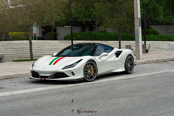Фото дисков Anrky AN11 Алмазная проточка на Ferrari F8