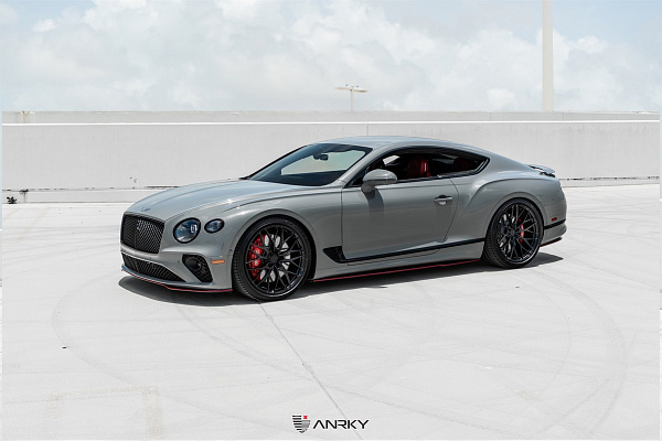 Фото дисков Anrky AN10 Черный глянец на Bentley Continental GT III