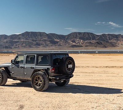 Фото дисков Vossen HF-5 на Jeep Wrangler IV (JL)