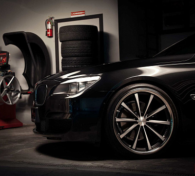 Фото дисков Vossen CV1 на BMW 7 (F01/F02/F04)