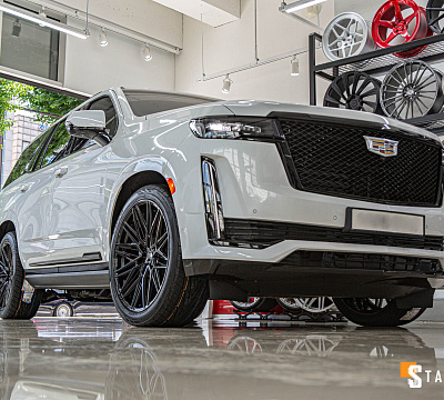 Фото дисков Vossen HF6-5 на Cadillac Escalade V