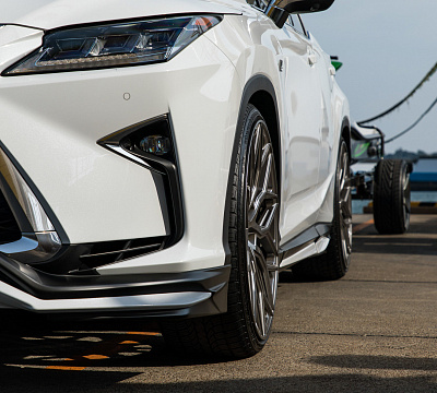 Фото дисков Vossen HF-2 на Lexus RX IV