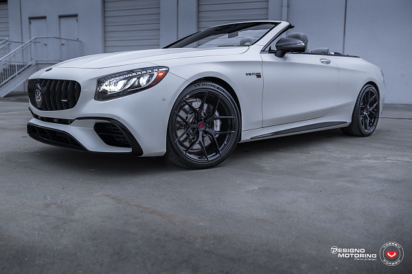Фото дисков Vossen S21-01 Черный глянец на Mercedes-Benz S-Class (W222, C217)