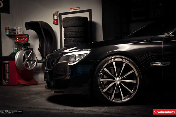 Фото дисков Vossen CV1 Алмазная проточка на BMW 7 (F01/F02/F04)