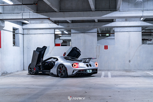 Фото дисков Anrky XR-305 Сатиновый графит на Ford GT II