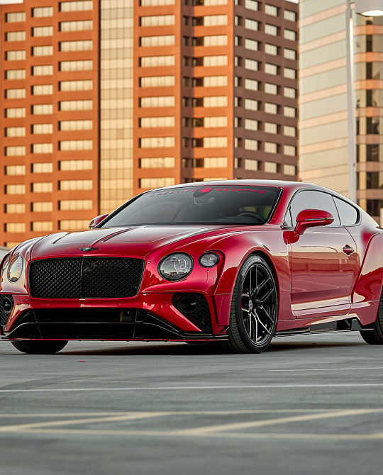 Фото дисков CM5-R Черный глянец на Bentley Continental GT III
