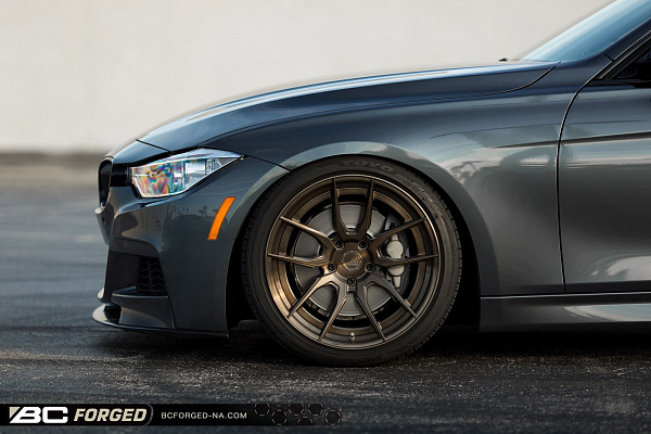 Фото дисков BC Forged HCA162 Глянцевая бронза на BMW 3/M3 (F3x/F80)
