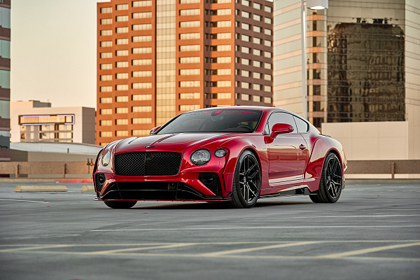 Фото дисков Brixton Forged CM5-R Черный глянец на Bentley Continental GT III